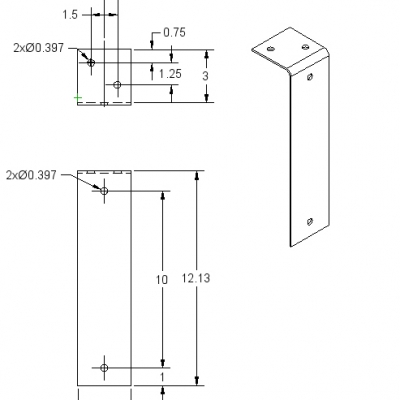 VMB-9-S dimensions
