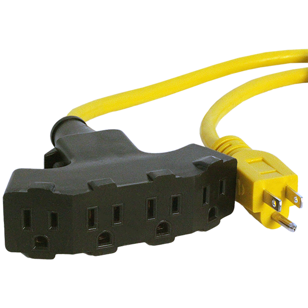 STX-65-4 ] Stage Ninja® 65 Foot Retractable Quad Tap 12/3 Power