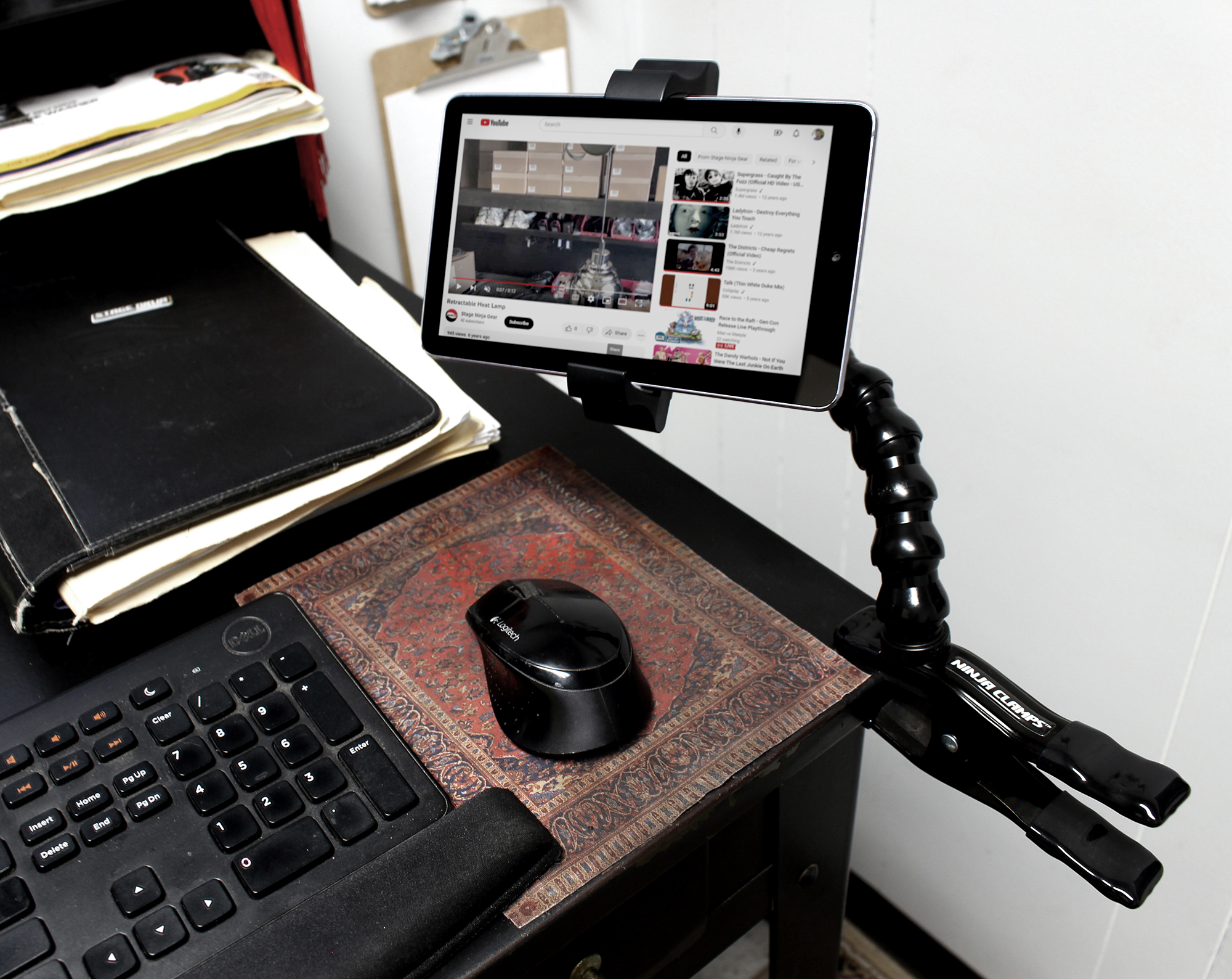 nobuuiPhone12 Pro FON-12-CB ] Stage Ninja® Ninja Clamp™ Phone Pro Mount with