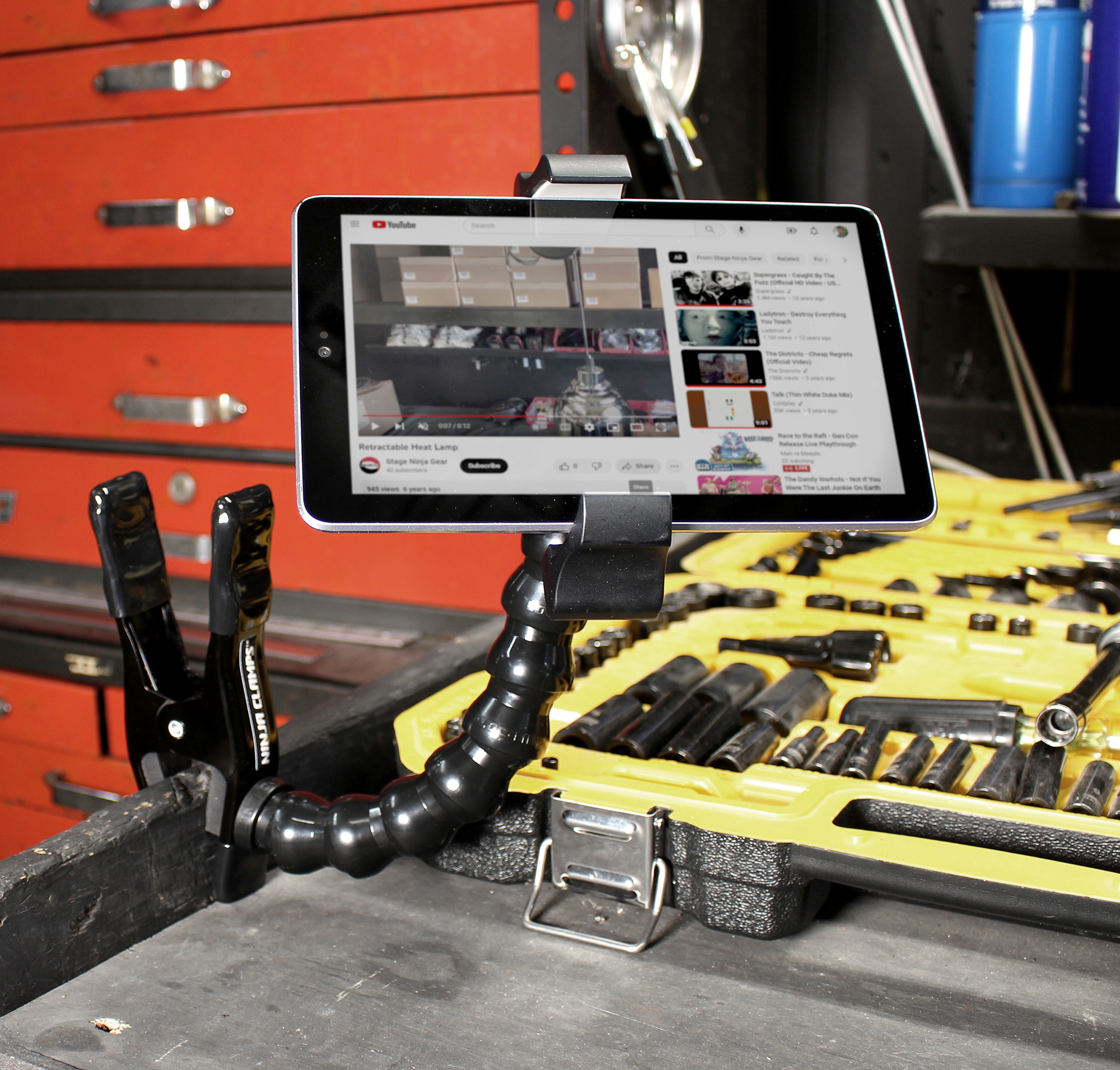nobuuiPhone12 Pro FON-12-CB ] Stage Ninja® Ninja Clamp™ Phone Pro Mount with