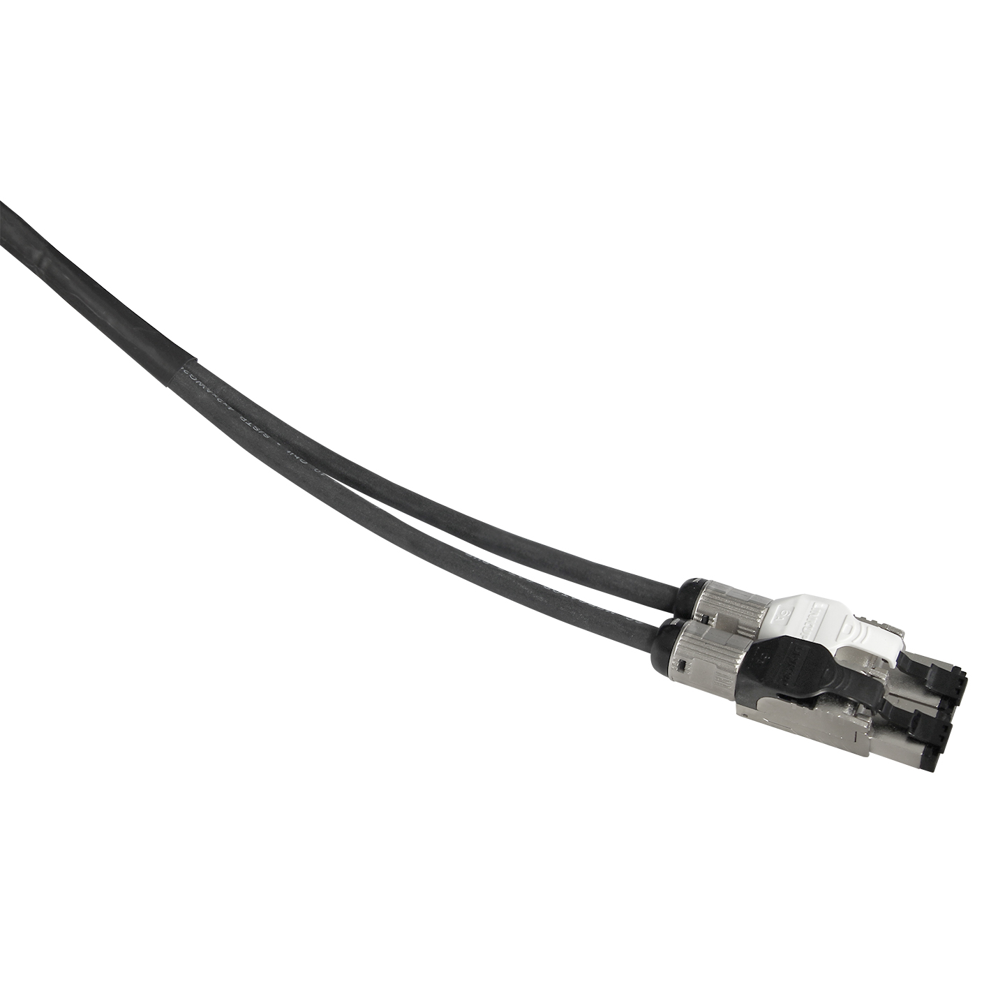 2CAT6-30-S] Stage Ninja® 30 Foot Retractable Dual Ethernet
